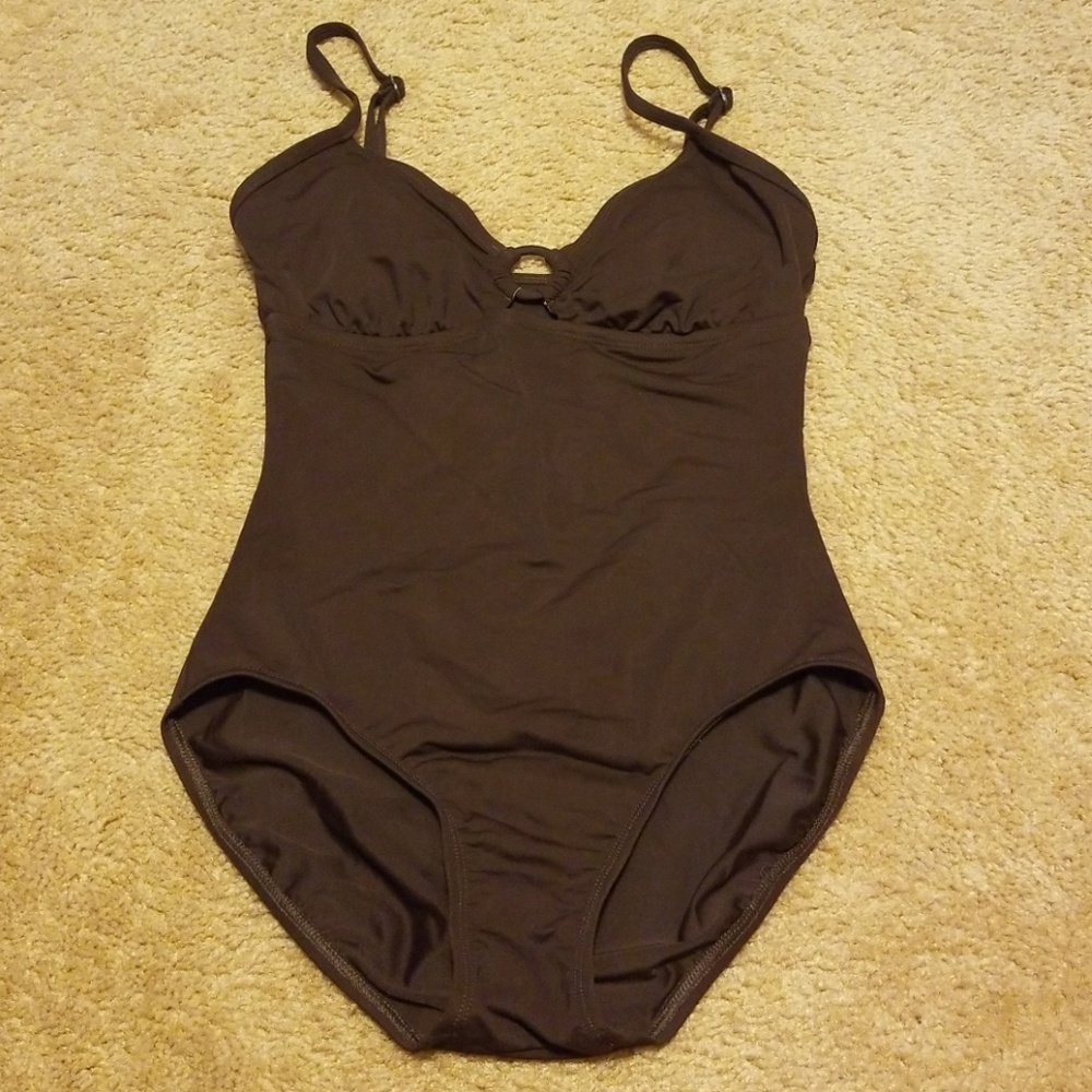 Merona Brown Size Small Bathing Suit One piece